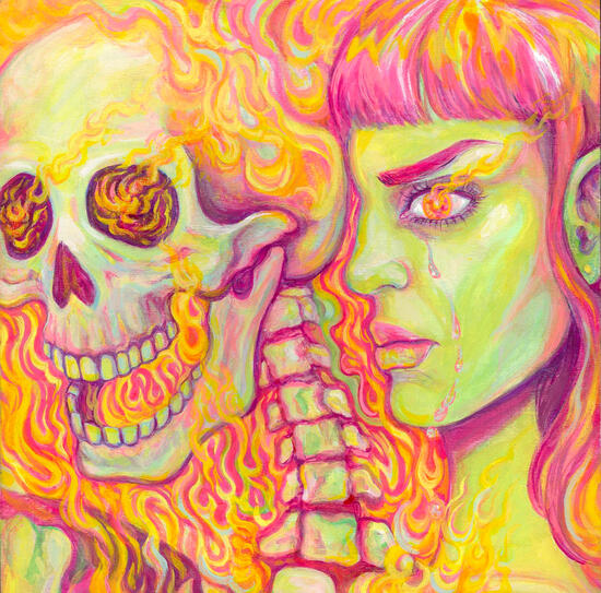 skeleton girl skeleton girl