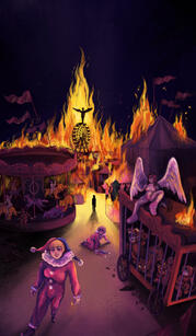 circus on fire circus on fire