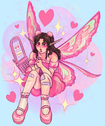 y2k fashion fairy series